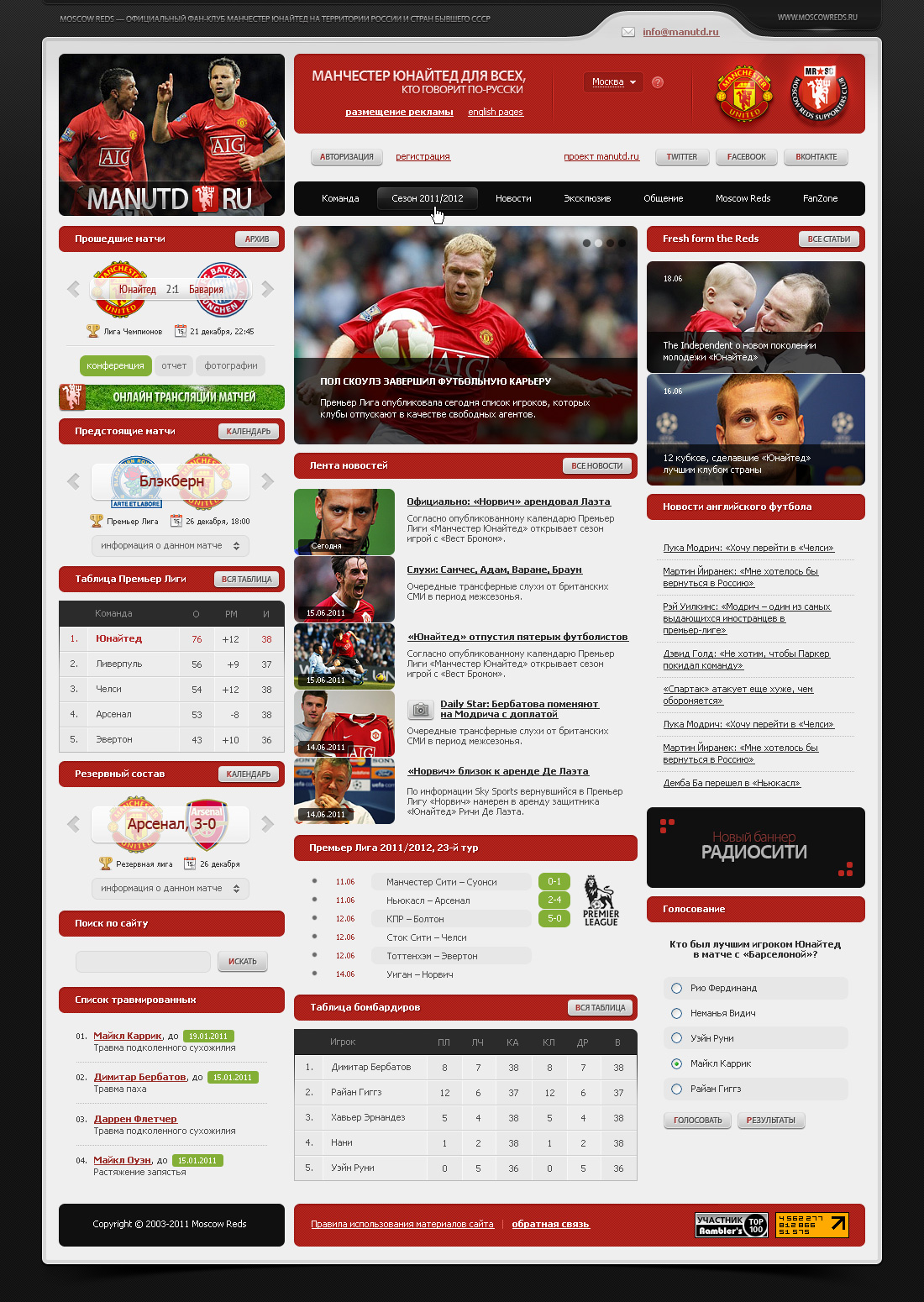 ������ manutd.ru
